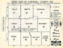 Marshall County Index Map, Marshall County 1936